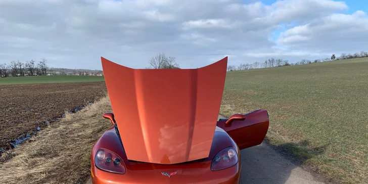 Za volantem žihadla: zapůjčení Chevroletu Corvette na 30 min. až 12 hod.
