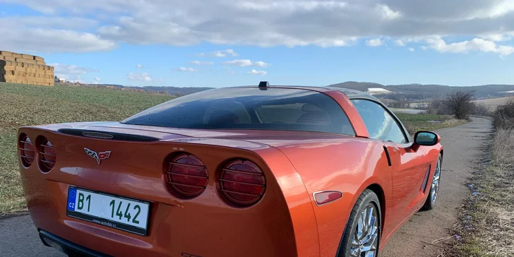 Za volantem žihadla: zapůjčení Chevroletu Corvette na 30 min. až 12 hod.