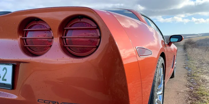 Za volantem žihadla: zapůjčení Chevroletu Corvette na 30 min. až 12 hod.