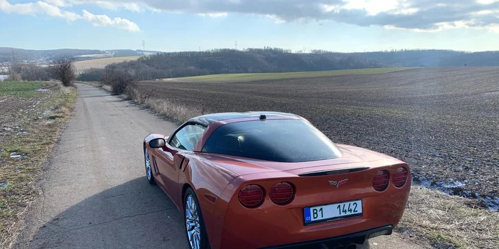 Za volantem žihadla: zapůjčení Chevroletu Corvette na 30 min. až 12 hod.