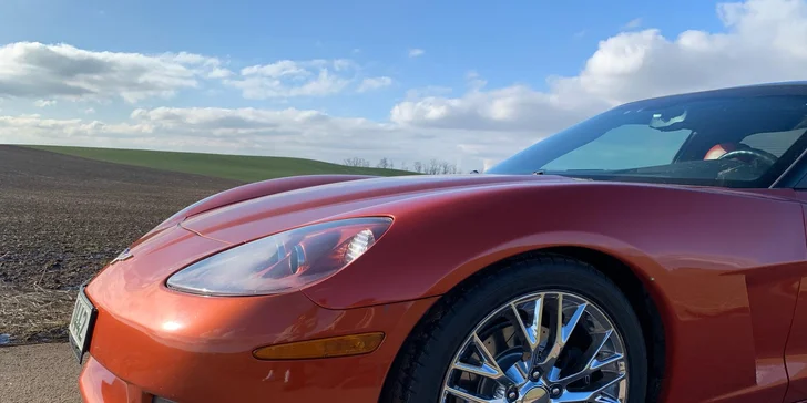 Za volantem žihadla: zapůjčení Chevroletu Corvette na 30 min. až 12 hod.