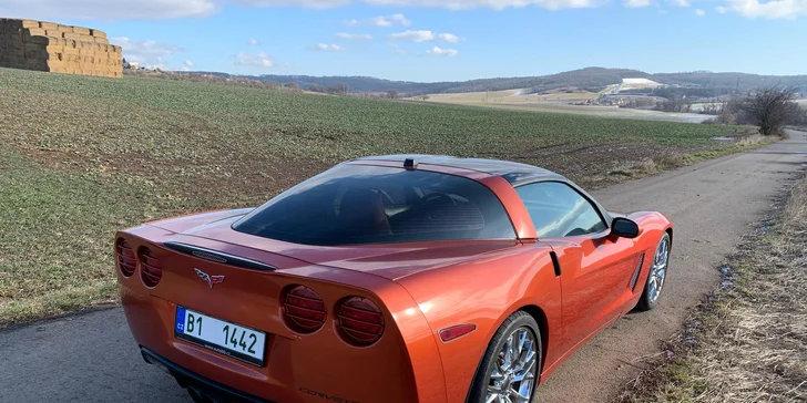 Za volantem žihadla: zapůjčení Chevroletu Corvette na 30 min. až 12 hod.