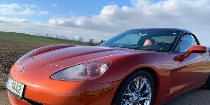 Za volantem žihadla: zapůjčení Chevroletu Corvette na 30 min. až 12 hod.