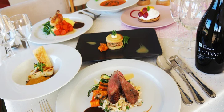 Valentýnské menu s kachním prsem nebo kuřecím supreme i lahví prossecca