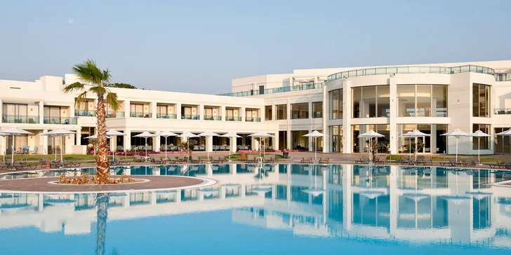 5* komfort s polopenzí jen pár kroků od proslulé pláže Faliraki se zlatým pískem