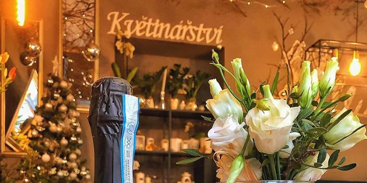 Řezané kytice podle vašeho výběru: vouchery v hodnotě od 300 do 2000 Kč