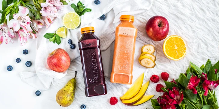 2× 0,5litrový drink Fruitisimo plný lásky a vitamínů: SRDCOVKA & ROMANTIK