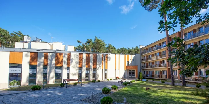 Polský relax u Baltského moře: pobyt v lázeňském komplexu s jídlem a wellness