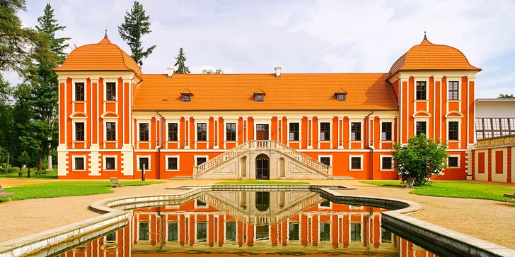Ostrov u Karlových Varů: dvoulůžkový pokoj či apartmán, snídaně i slevy