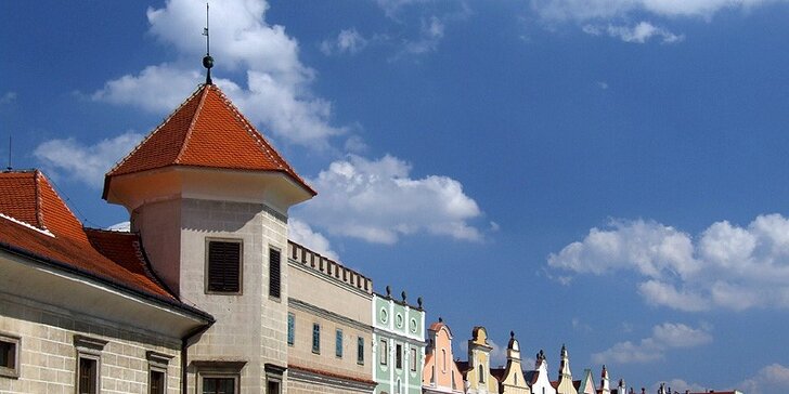 Svatováclavský víkend v Telči: hotel u zámeckého parku i 4chodové menu