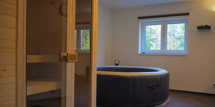Relax v útulném penzionu na Domažlicku se snídaní a privátním wellness