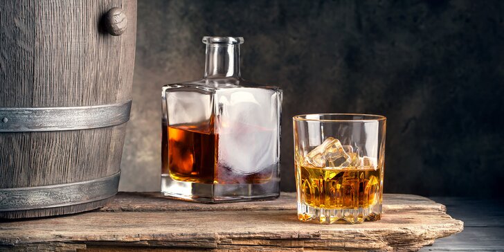 Procestujte svět s dobrým pitím v ruce: 90minutová degustace 6 druhů whisky