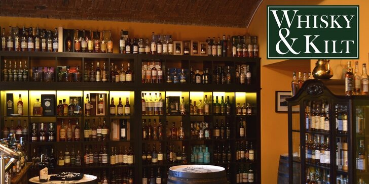 Degustace 6 druhů whisky z celého světa