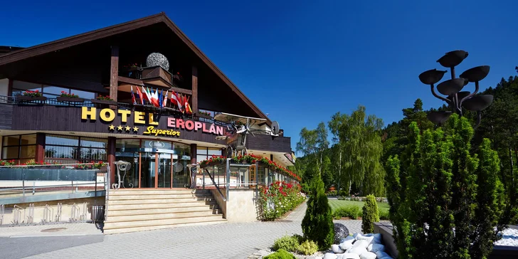 4* pobyt v Rožnově pod Radhoštěm: polopenze, wellness i sleva na masáže