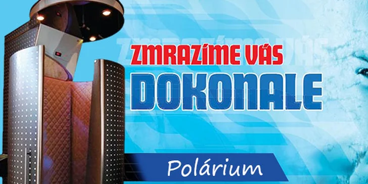 Léčebná terapie mrazem v poláriu pro jednu osobu