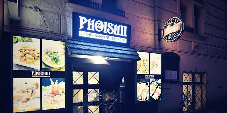 24, 32, 40 či 44 ks sushi s rybami a zeleninou i polévky a krevetové placičky