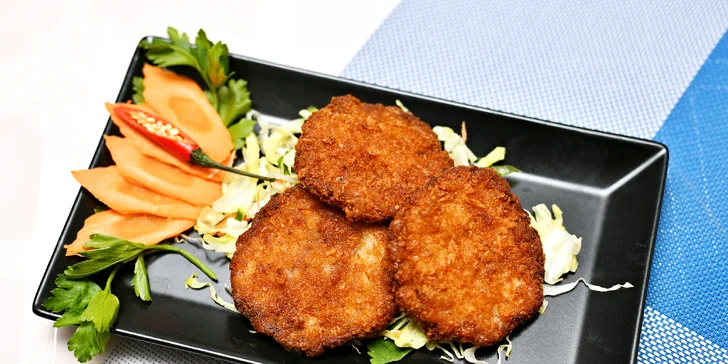 24, 32, 40 či 44 ks sushi s rybami a zeleninou i polévky a krevetové placičky