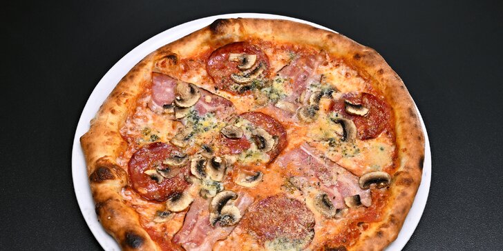 Chuť Itálie v OC Europark: pizza, těstoviny nebo saláty podle výběru pro 1-2 osoby