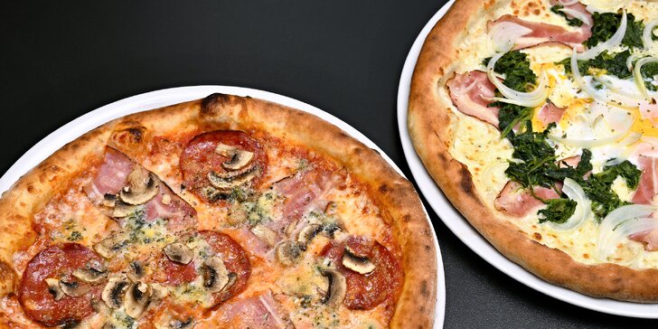 Chuť Itálie v OC Europark: pizza, těstoviny nebo saláty podle výběru pro 1-2 osoby