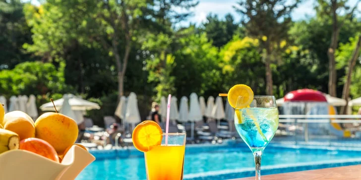 Letovisko Pomorie: 4* hotel u pláže, bazény a all inclusive i jezero s léčivým bahnem