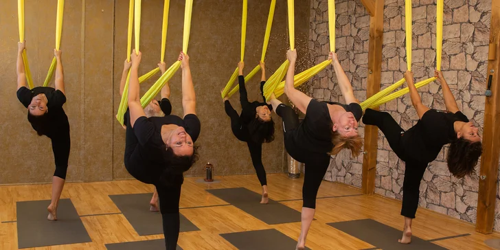 Přijďte tančit a létat zároveň: 1-10 vstupů na Aerial hammock dance