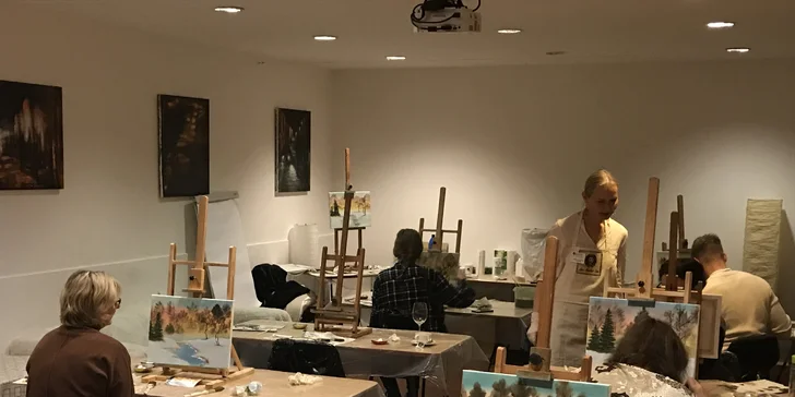 Více než klasická olejomalba: Kurz olejomalby ®Bob Ross pro začátečníky