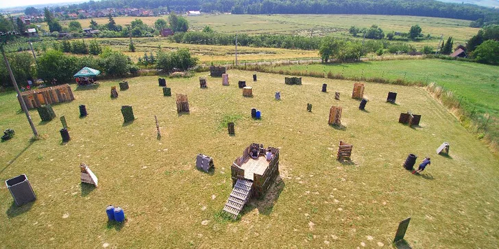 Zažijte pravou vojenskou akci: adrenalinová hra LaserTag, vstup pro 1 nebo 4 hráče