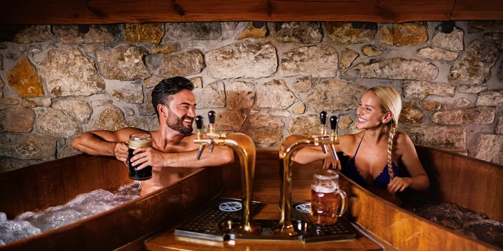 Luxusní hotel na karlovarské kolonádě: pobyt s možností snídaně i pivních lázní