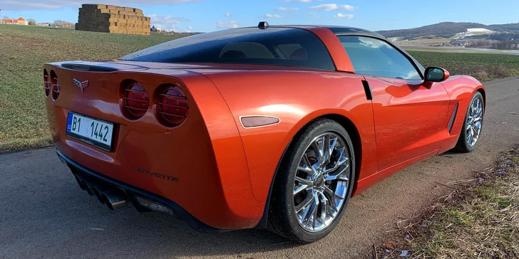 Za volantem žihadla: zapůjčení Chevroletu Corvette na 30 min. až 12 hod.