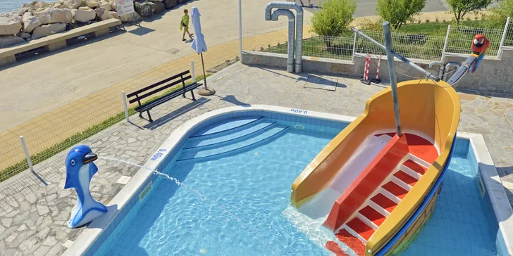 4* resort u nekonečné pláže letoviska Obzor, moderní aquapark i all inclusive
