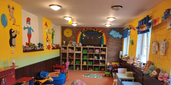 Otevřený voucher v hodnotě 200 Kč do kavárny s dětskou hernou Kafe Pohádka