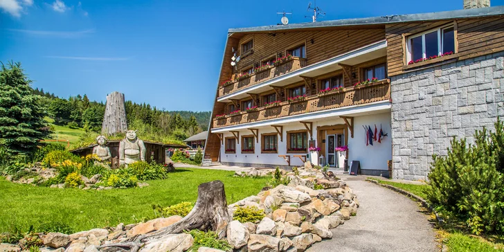 Wellness pobyt v Beskydech: polopenze, termální bazén, sauna i sleva na procedury