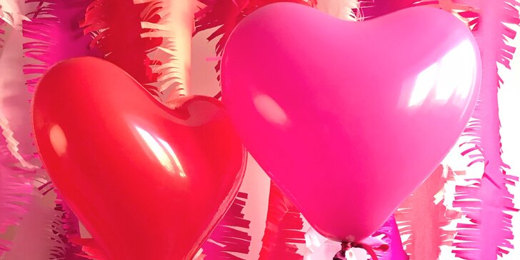 Vyznejte svou lásku: netradiční balónky v hodnotě až 900 Kč, vzkaz i doprava