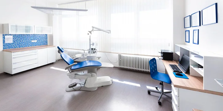 60 min. dentální hygieny s povrchovou anestezií vč. odstranění zubního kamene a leštění