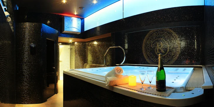 60 nebo 120 min. privátního wellness i se sektem či romantickou výzdobou