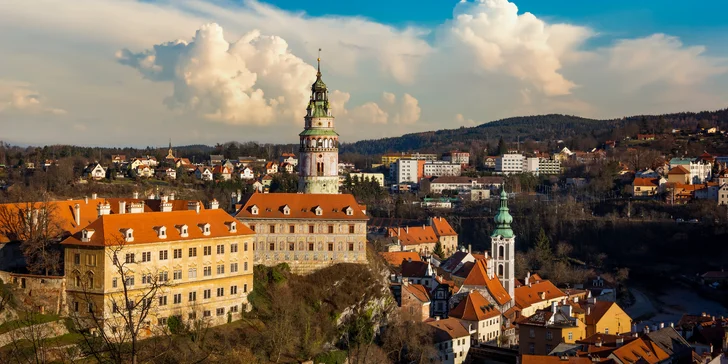 Pohádkový pobyt v Českém Krumlově: stylový penzion se snídaněmi, večeří a vínem