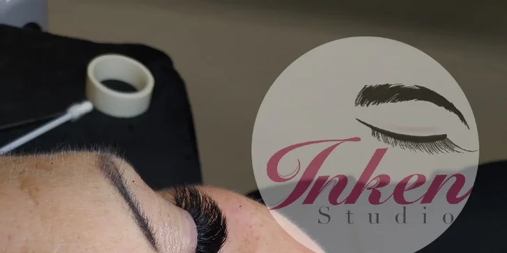 Nový set prodloužených řas Volume Lashes včetně úpravy obočí