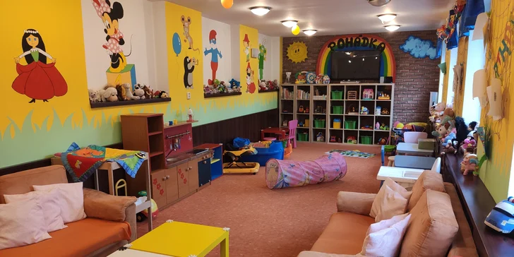 Otevřený voucher v hodnotě 200 Kč do kavárny s dětskou hernou Kafe Pohádka
