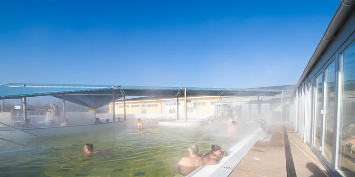 Vstupy na termální koupaliště Nesvady: 2–4 hodiny skvělé relaxace