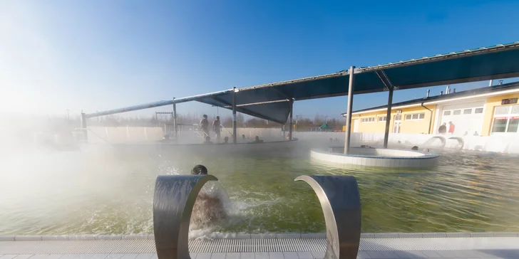 Vstupy na termální koupaliště Nesvady: 2–4 hodiny skvělé relaxace