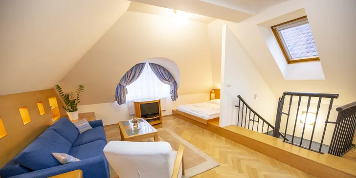 Luxusní Luhačovice: apartmán se snídaní, vířivka, bazén i masáže