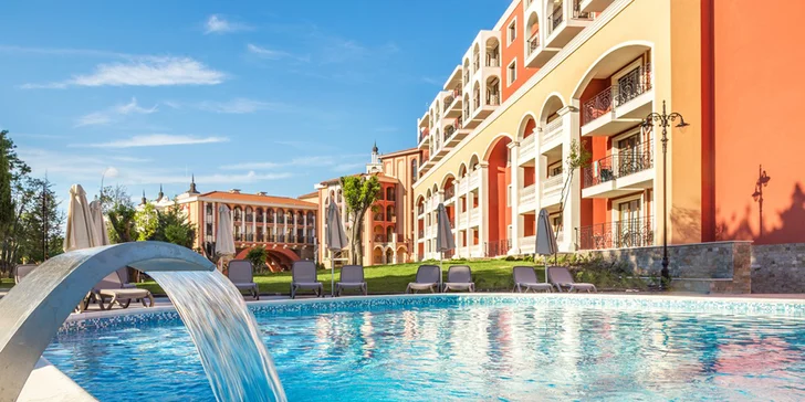 Letovisko Pomorie: 4* hotel u pláže, bazény a all inclusive i jezero s léčivým bahnem