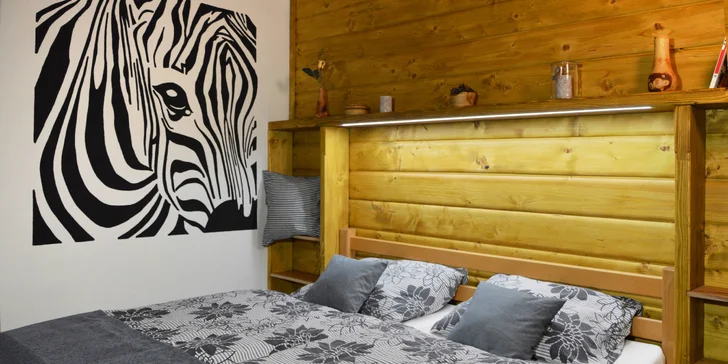 Romantika na jihočeském statku, degustační steakové menu, wellness a koupelí v cedrovém sudu