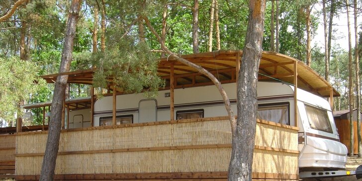 Rekreační středisko Radava - ubytování v chatách a karavanech přímo na břehu Orlické přehrady