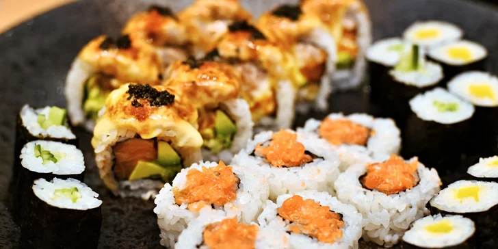 Voucher na 500–2 000 Kč na cokoliv v asijské restauraci Rakki sushi
