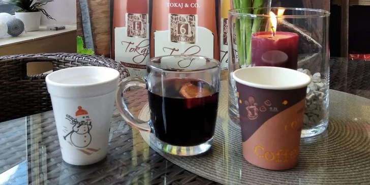 Lahodné zahřátí: svařené víno Merlot nebo zimní Aperol pro 1 či 2 osoby