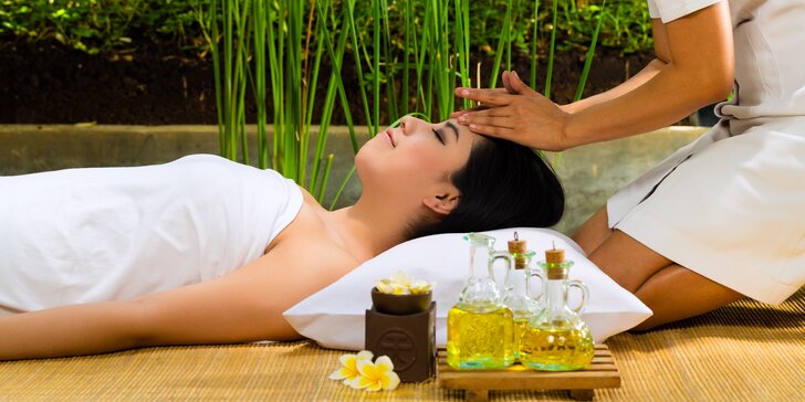 Balíček plný zdraví: thajská masáž podle výběru, oxygenoterapie a ovoce
