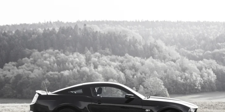 Sešlápněte plyn Fordu Mustang GT: zapůjčení na 60 minut, 24 hodin i víkend