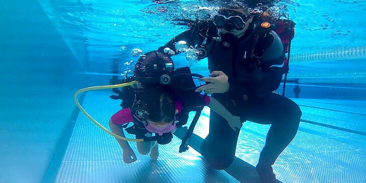 Potápěčem na zkoušku: ponor s instruktáží a zapůjčením výstroje pro děti i dospělé