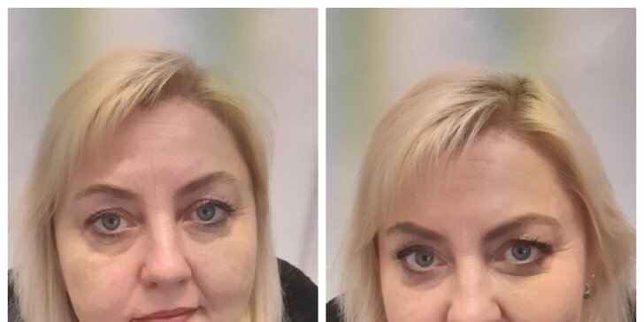 Proměna vizáže až pro 2 dámy včetně focení před a po a drobné úpravy vlasů